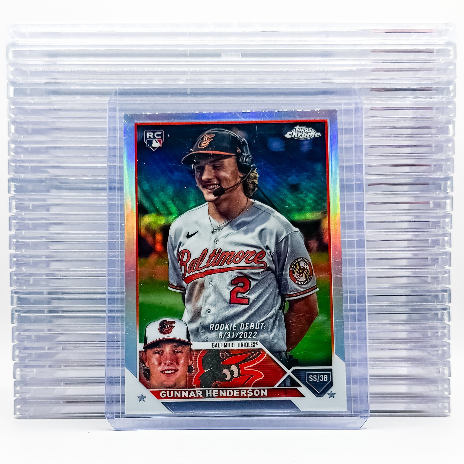 2023 Topps Chrome Update #USC208 Gunnar Henderson Refractor