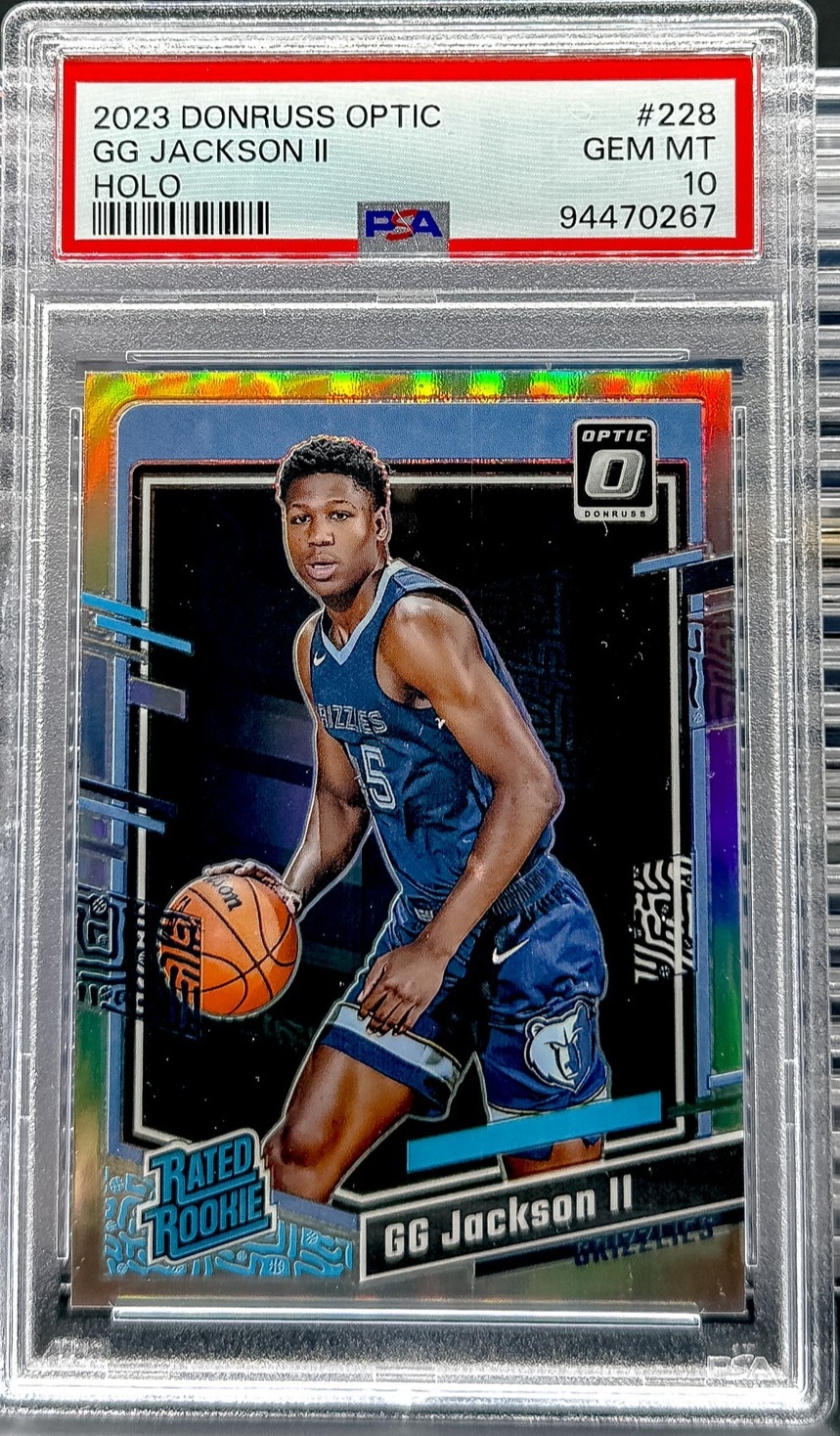 2023-24 Donruss Optic #228 GG Jackson II Holo PSA 10