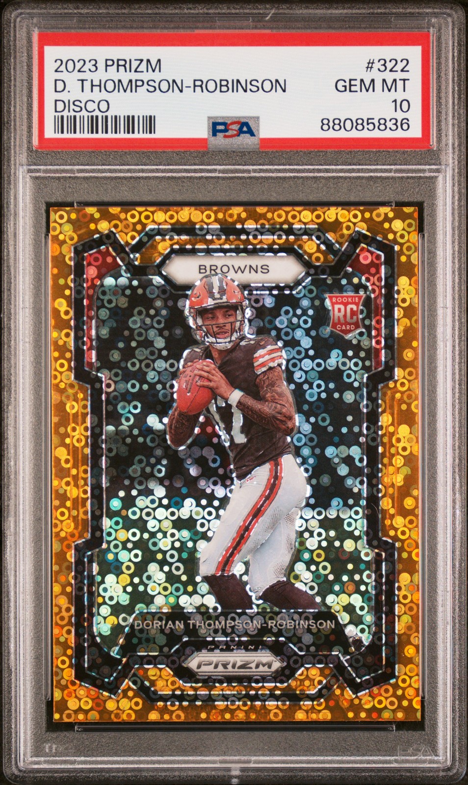 2023 Prizm Dorian Thompson-Robinson Disco PSA 10