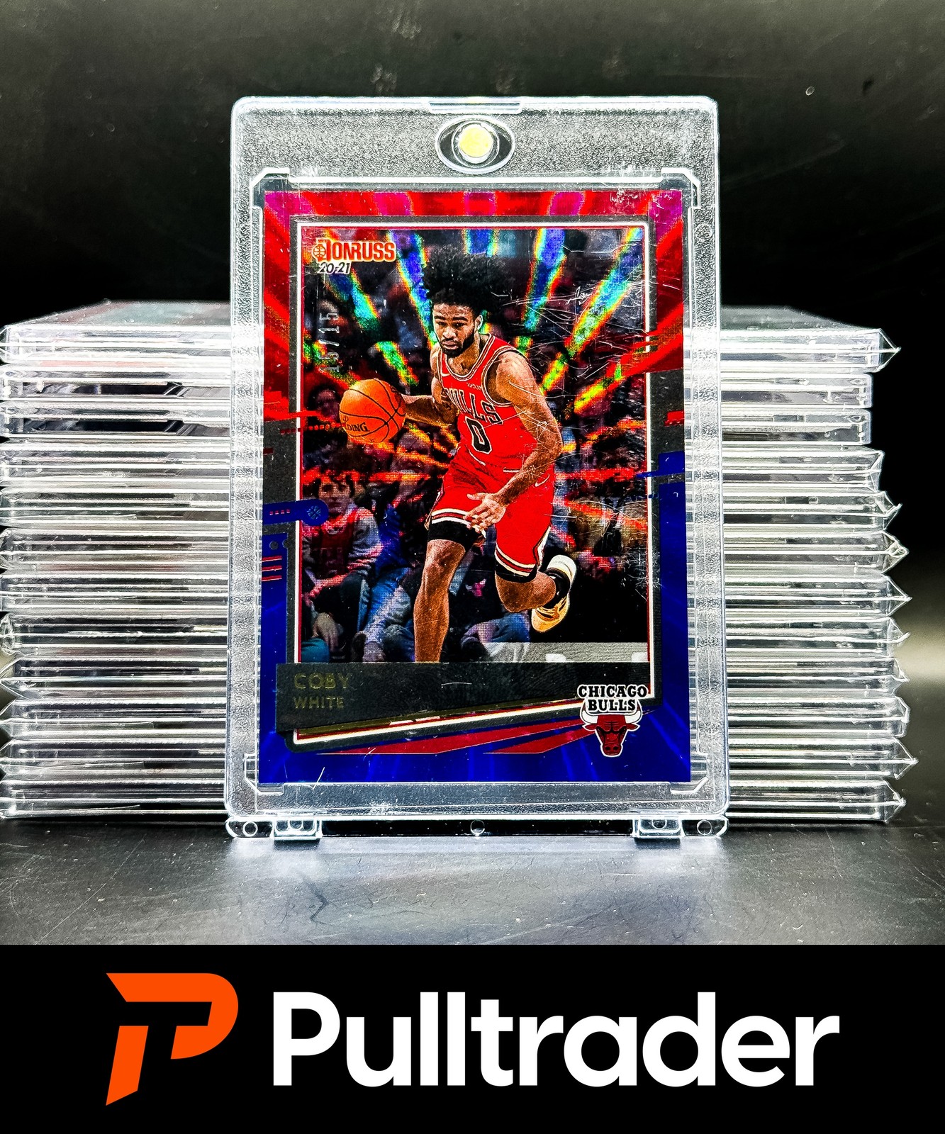 2020-21 Donruss Coby White Holo Red and Blue Laser #/15