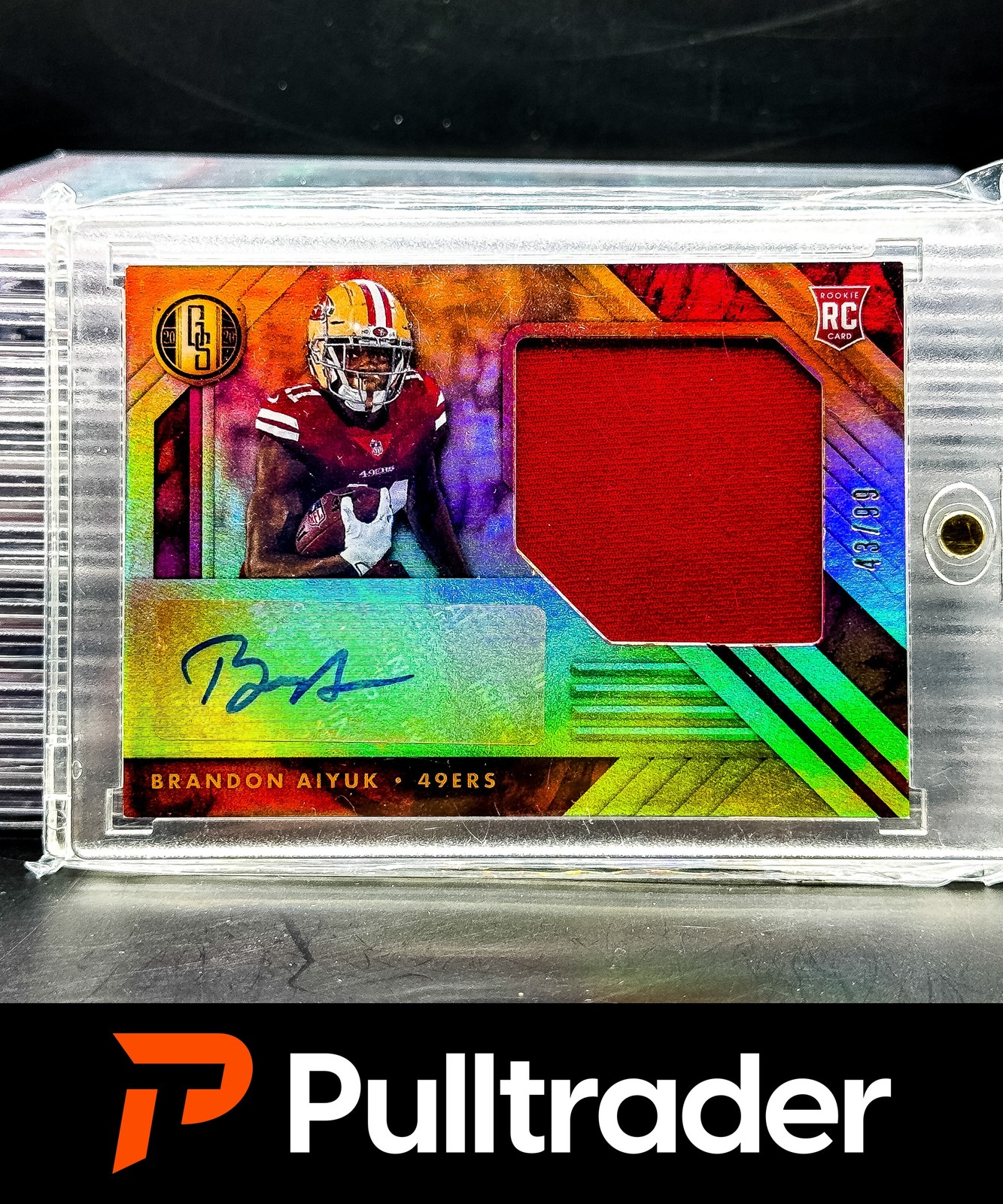 2020 Panini Gold Standard Brandon Aiyuk Rookie Jersey Autographs Jumbo #/99