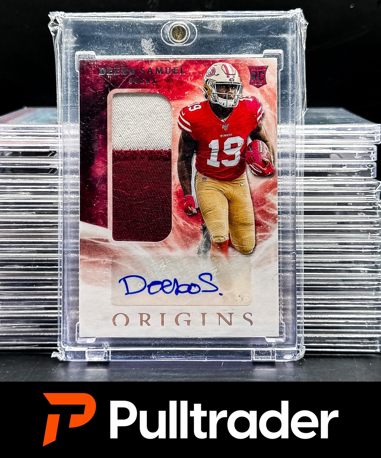 2019 Origins Deebo Samuel Rookie Jumbo Patch Auto RPA