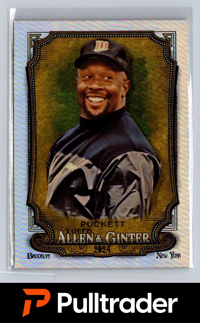 2024 Topps Allen & Ginter #153 Kirby Puckett Chrome Refractors