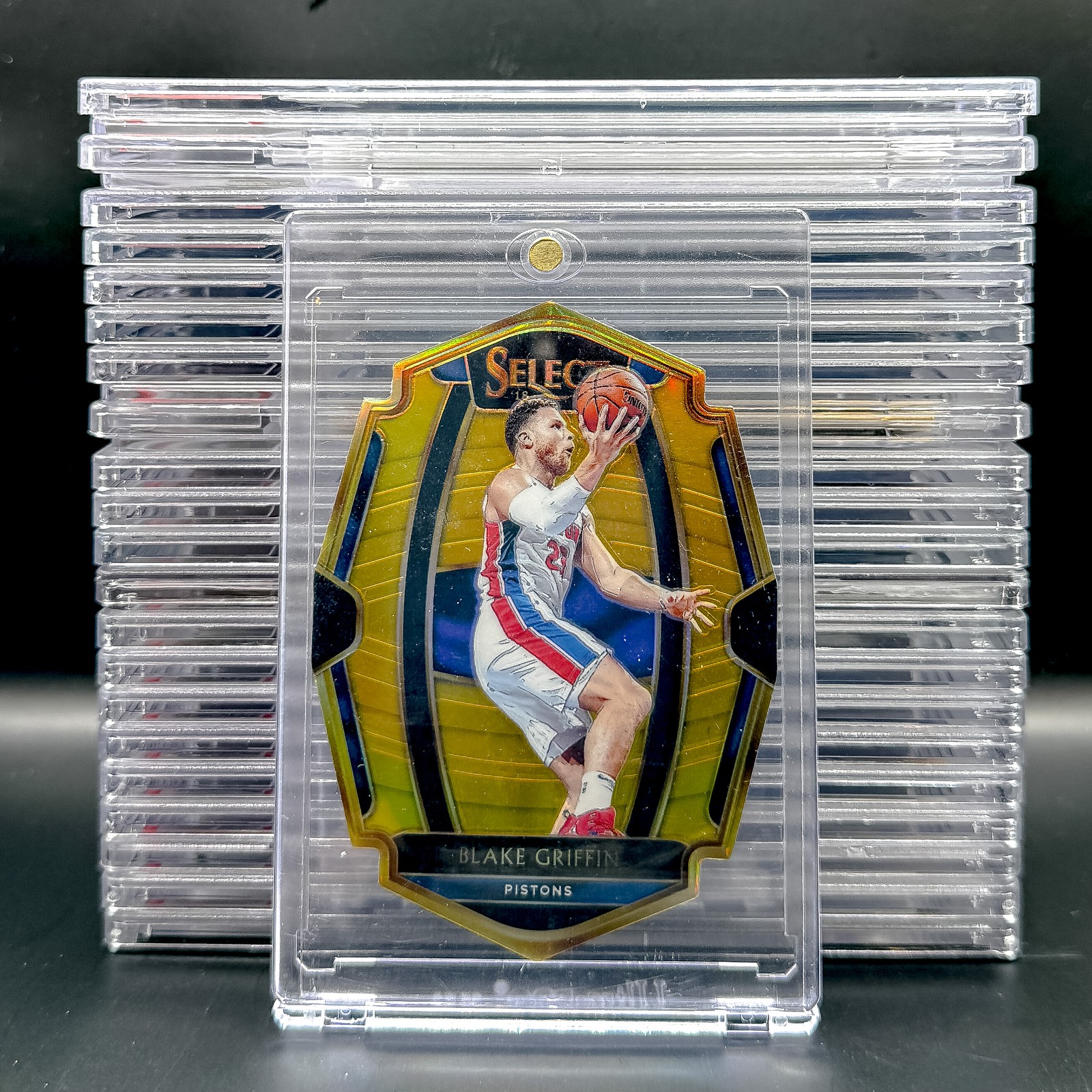 2018-19 Panini Select #131 Blake Griffin Gold Prizms Diecut #/10