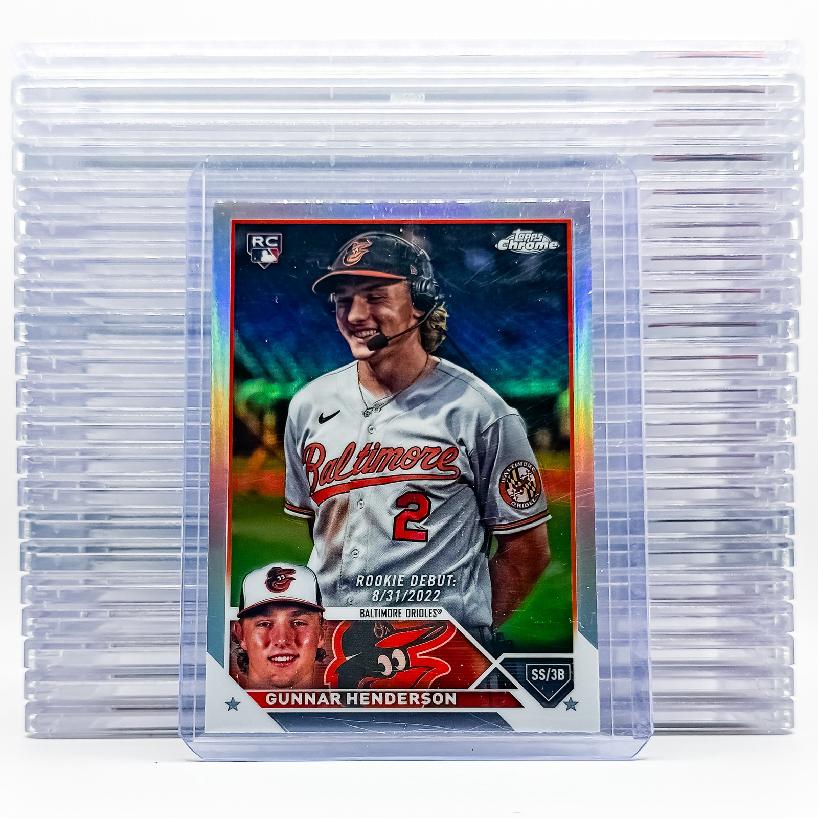 2023 Topps Chrome Update #USC208 Gunnar Henderson Refractor