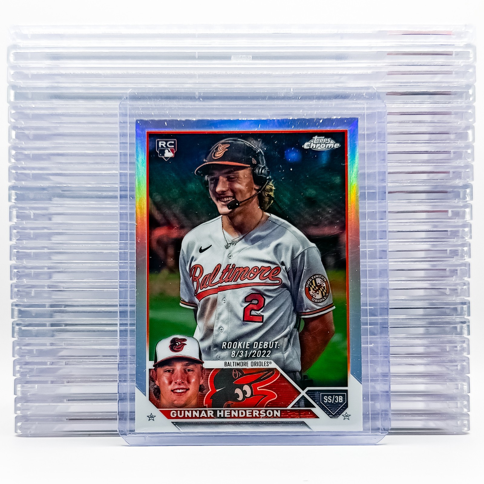 2023 Topps Chrome Update #USC208 Gunnar Henderson Refractor