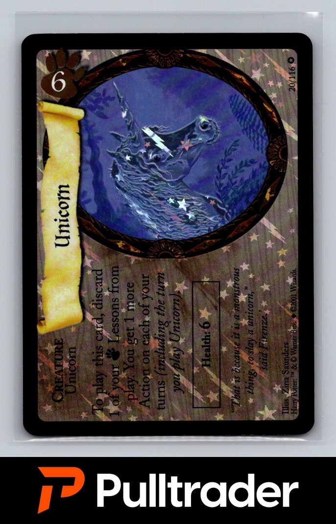Unicorn Holo Foil: Harry Potter TCG - Base Set - 20/116