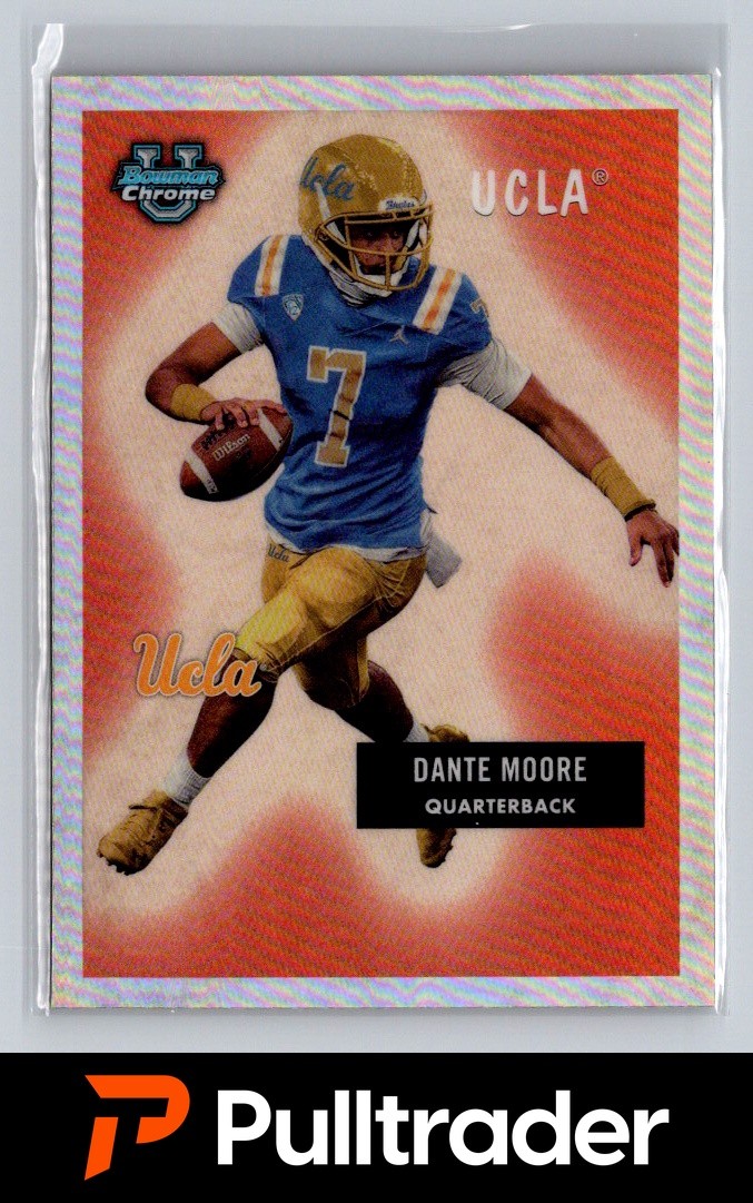 2023 Bowman University Chrome #55BF-6 Dante Moore 1955 Bowman Football