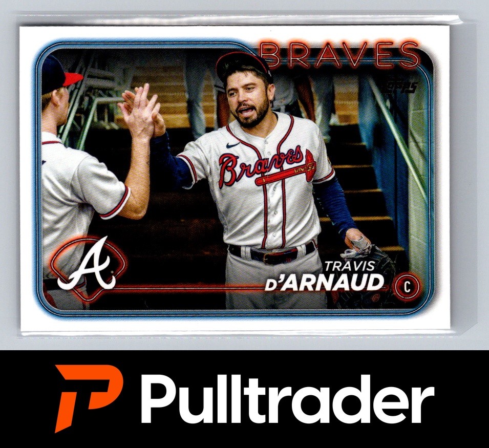2024 Topps Series 2 Travis d'Arnaud Golden Mirror Image Variation SSP #686