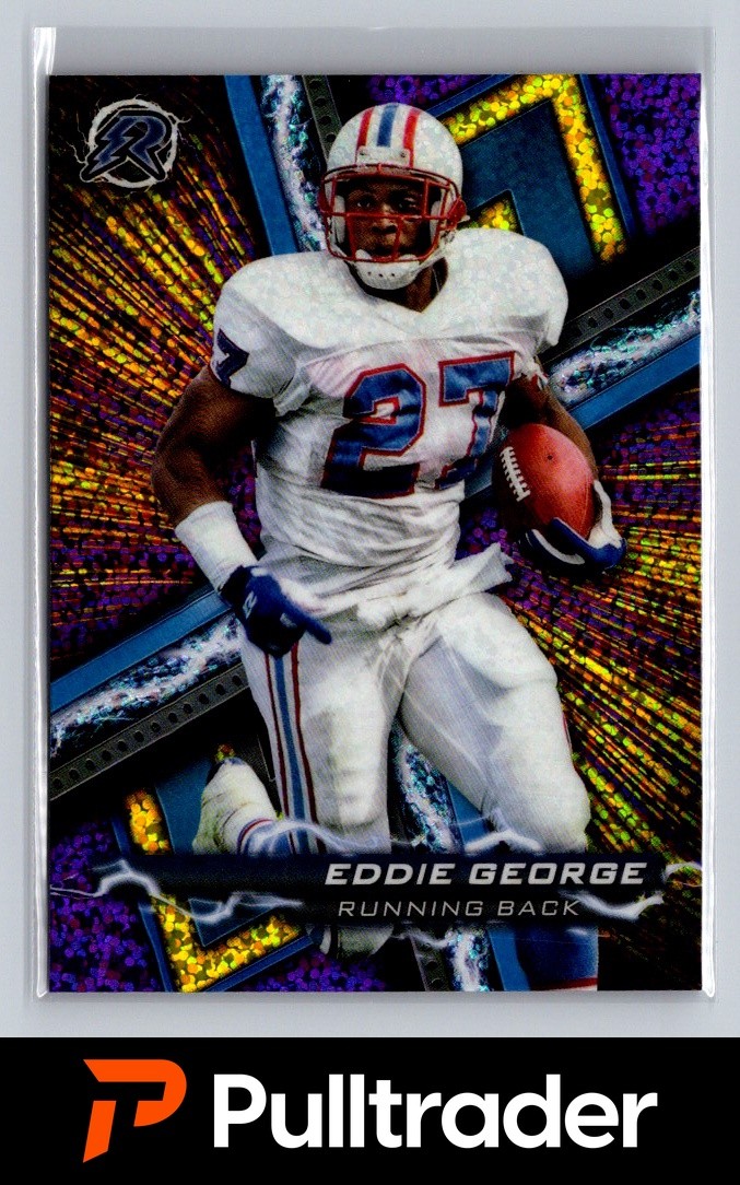 2023 Topps Composite #80 Eddie George Resurgence Purple and Yellow Static