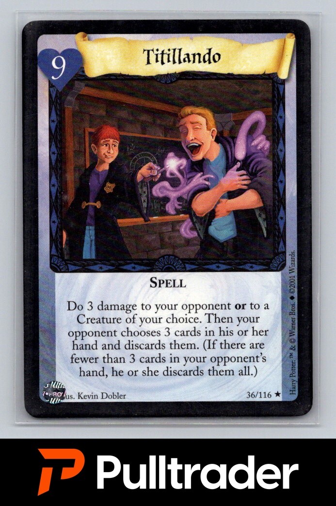 Titillando: Harry Potter TCG - Base Set - 36/116 Rare Near Mint