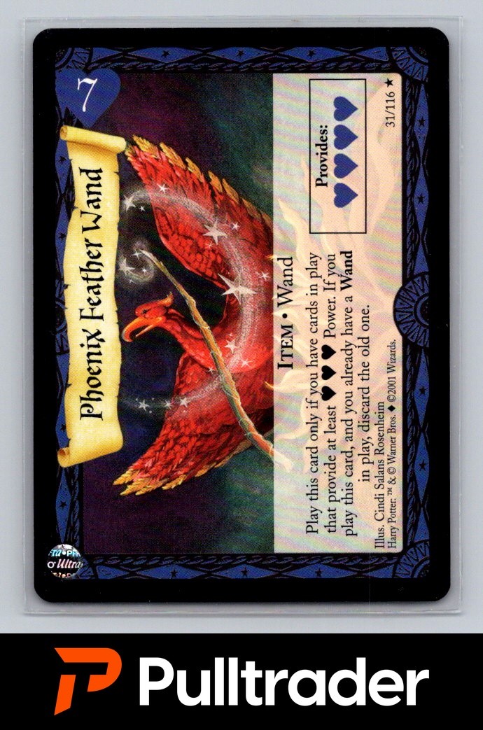 Phoenix Feather Wand: Harry Potter TCG - Base Set - 31/116