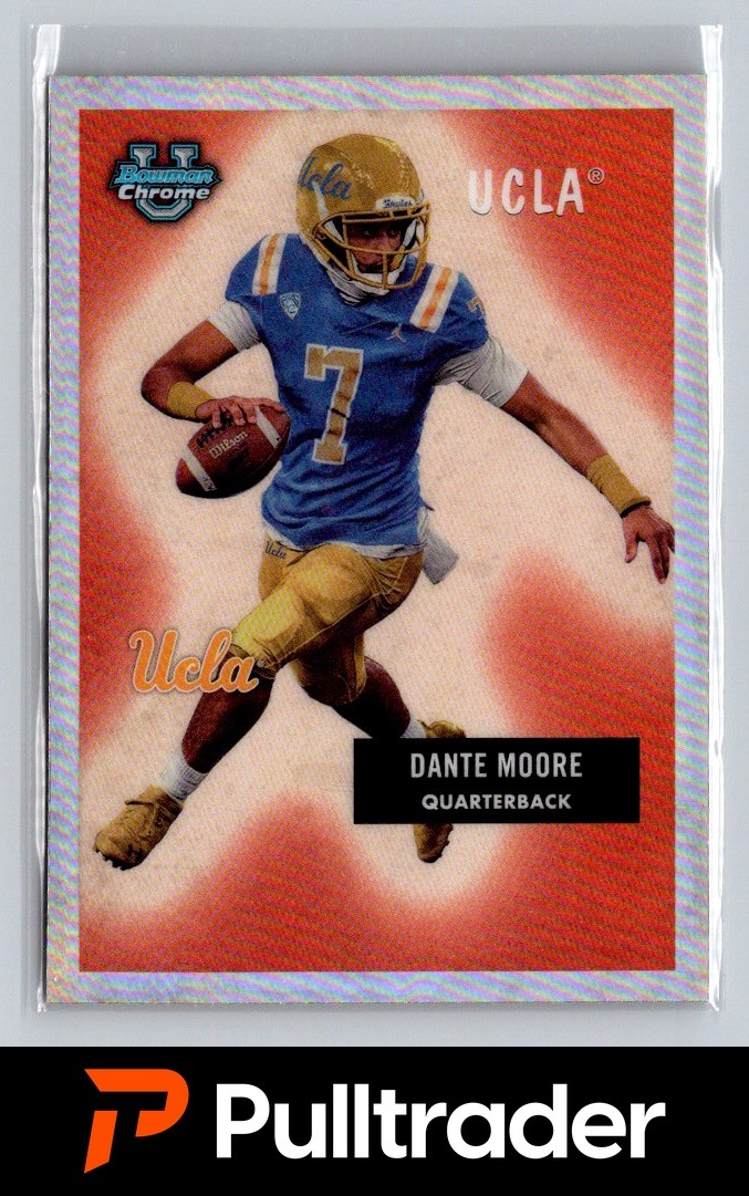 2023 Bowman University Chrome #55BF-6 Dante Moore 1955 Bowman Football