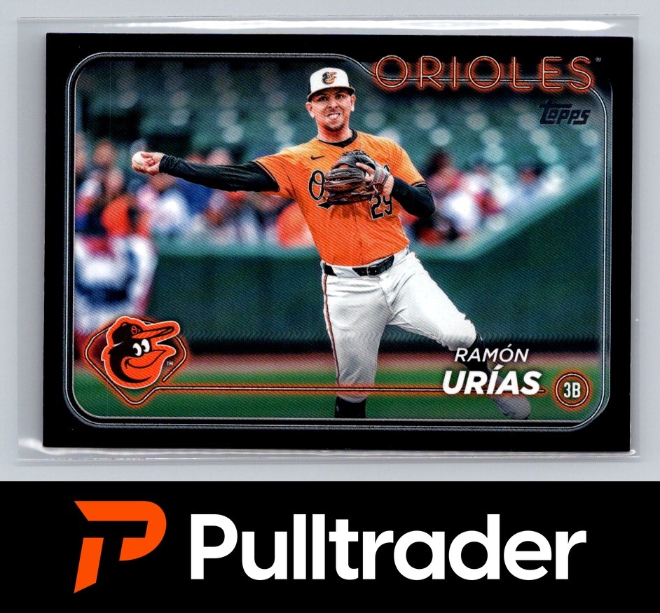 2024 Topps Update #US328 Ramón Urías Black #/74