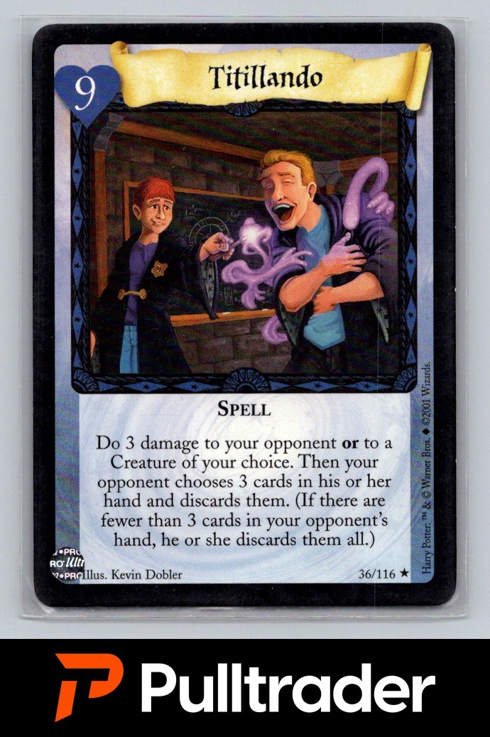 Titillando: Harry Potter TCG - Base Set - 36/116 Rare Near Mint