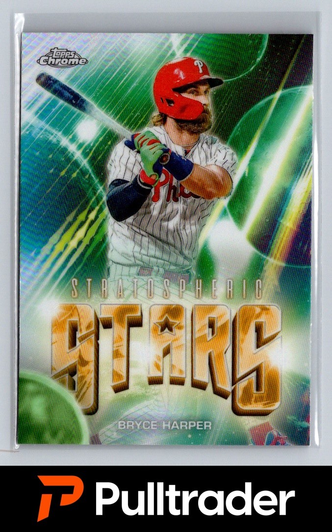 2024 Topps Chrome Update #SSC-8 Bryce Harper Stratospheric Stars