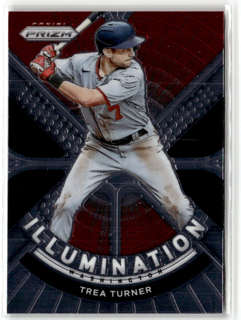 2021 Panini Prizm Trea Turner Illumination