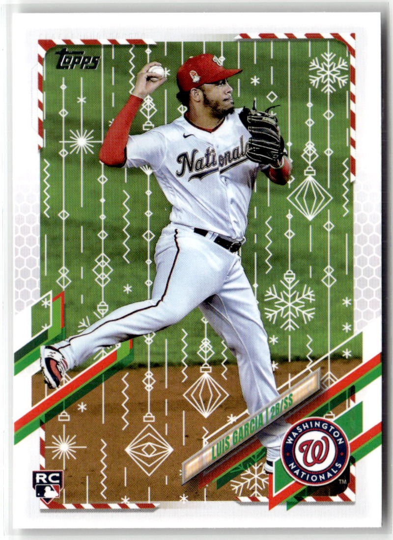 2021 Topps Holiday Luis Garcia Rookie