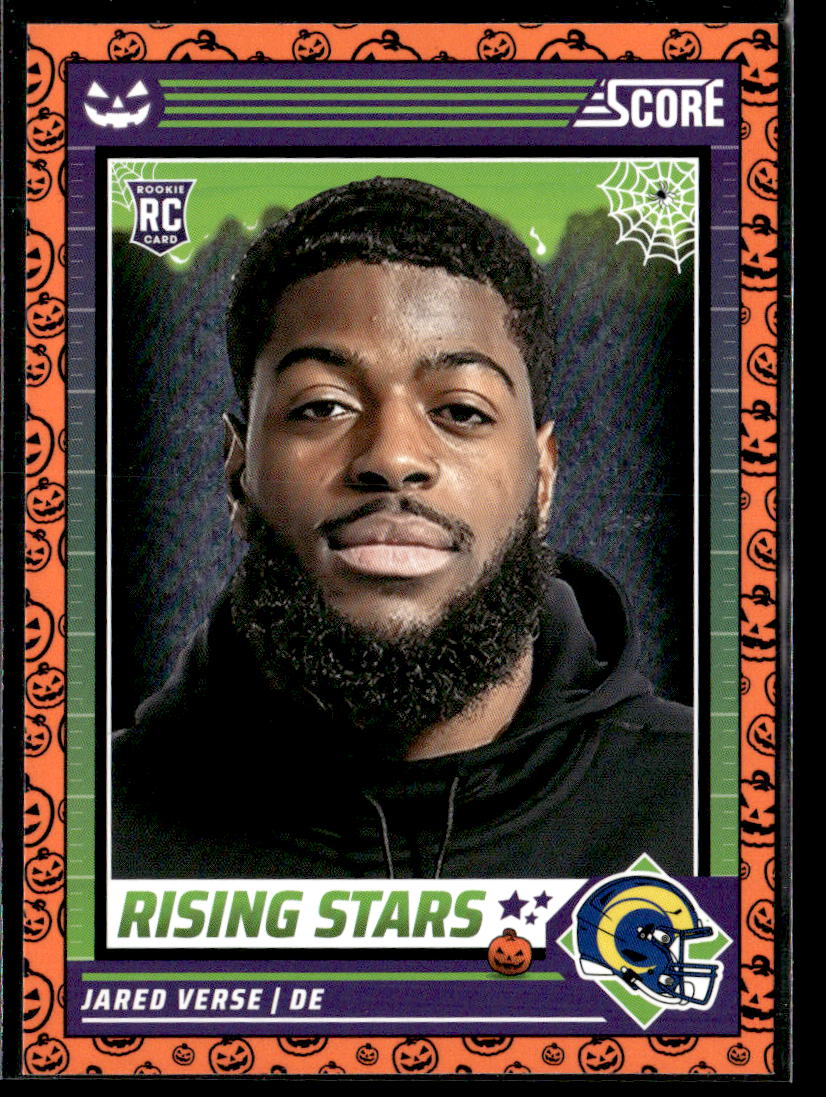 2024 Score-A-Treat Jared Verse A-Treat - Rising Stars Orange Pumpkin