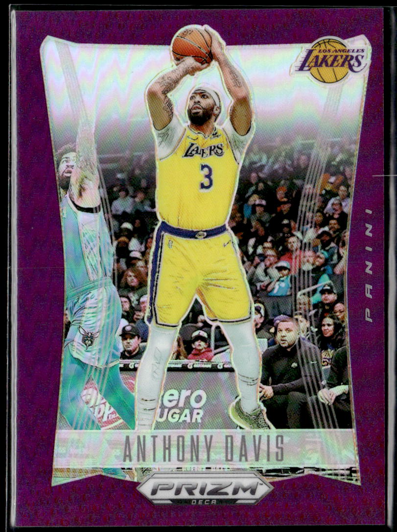 2023-24 Panini Prizm Deca Anthony Davis Prizms Purple #/99