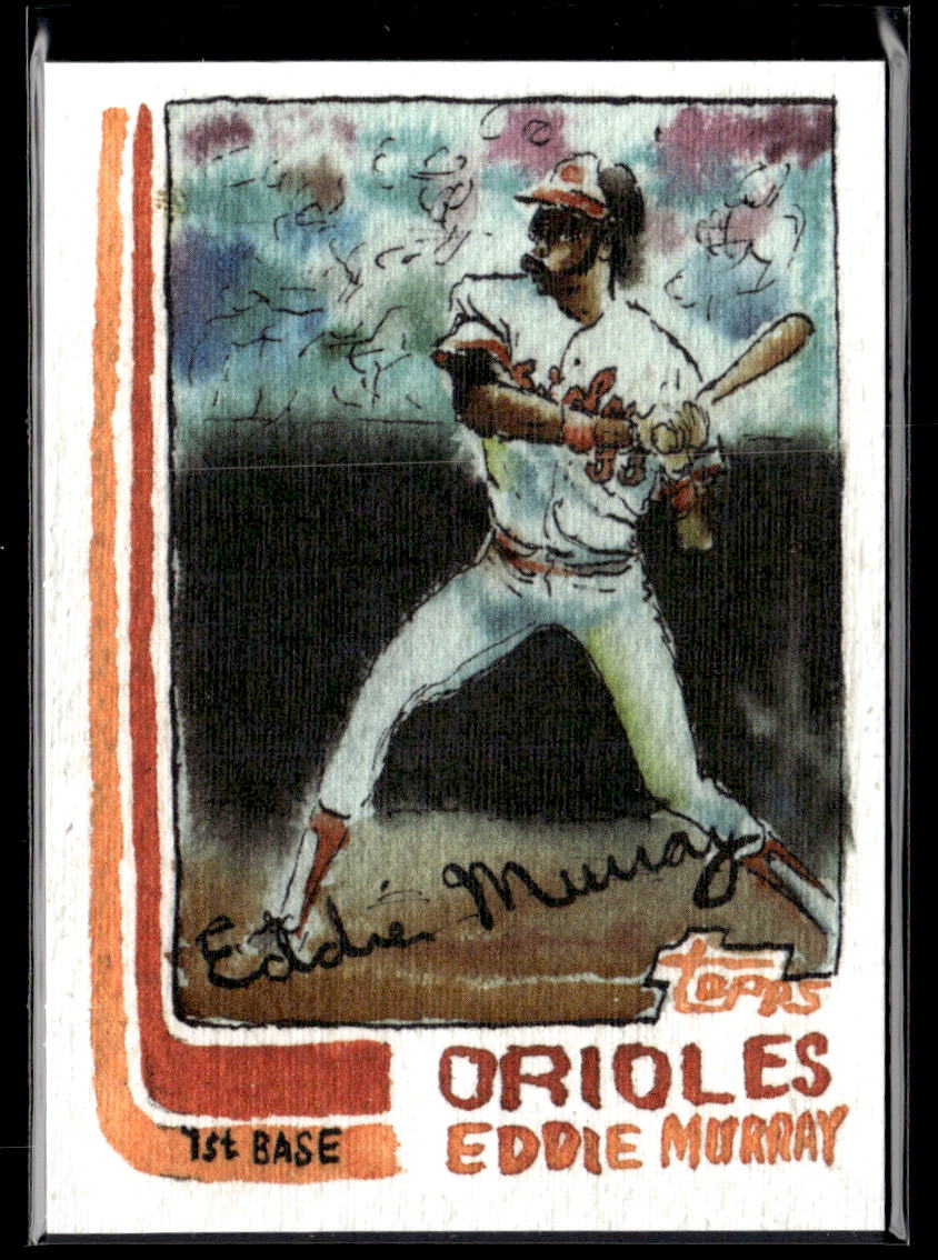 2024 Topps Spotlight by Andy Friedman Eddie Murray Canvas Stock #/10
