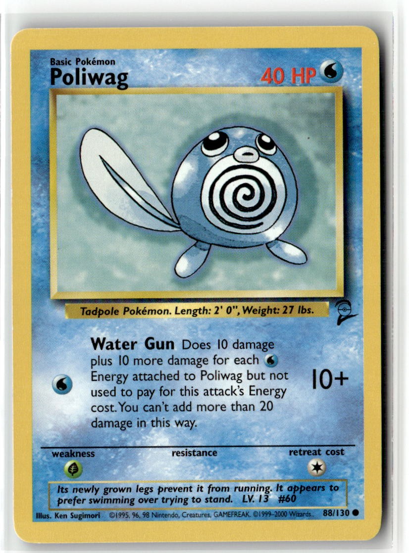 Base Set 2 #088/130 Poliwag
