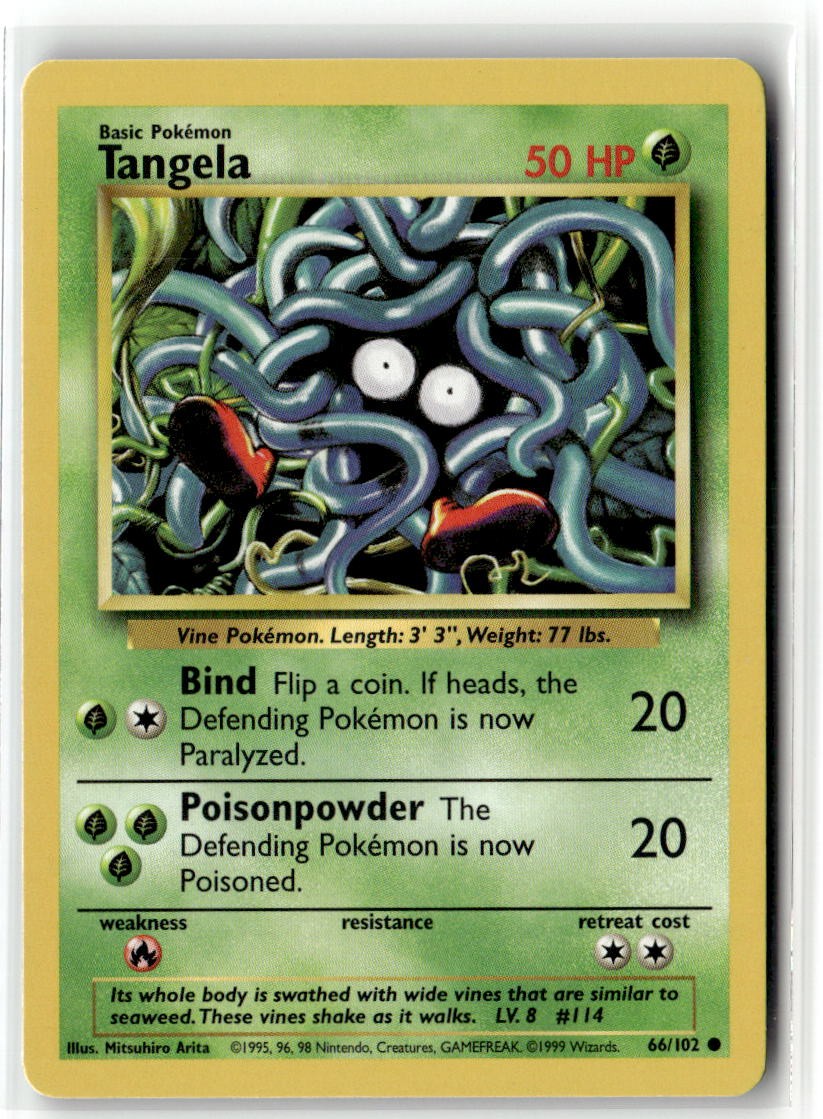 Base Set #066/102 Tangela