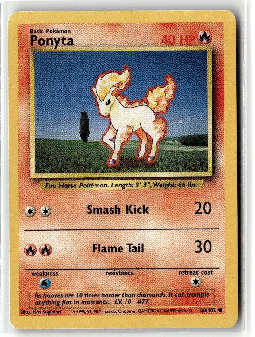 Base Set #060/102 Ponyta