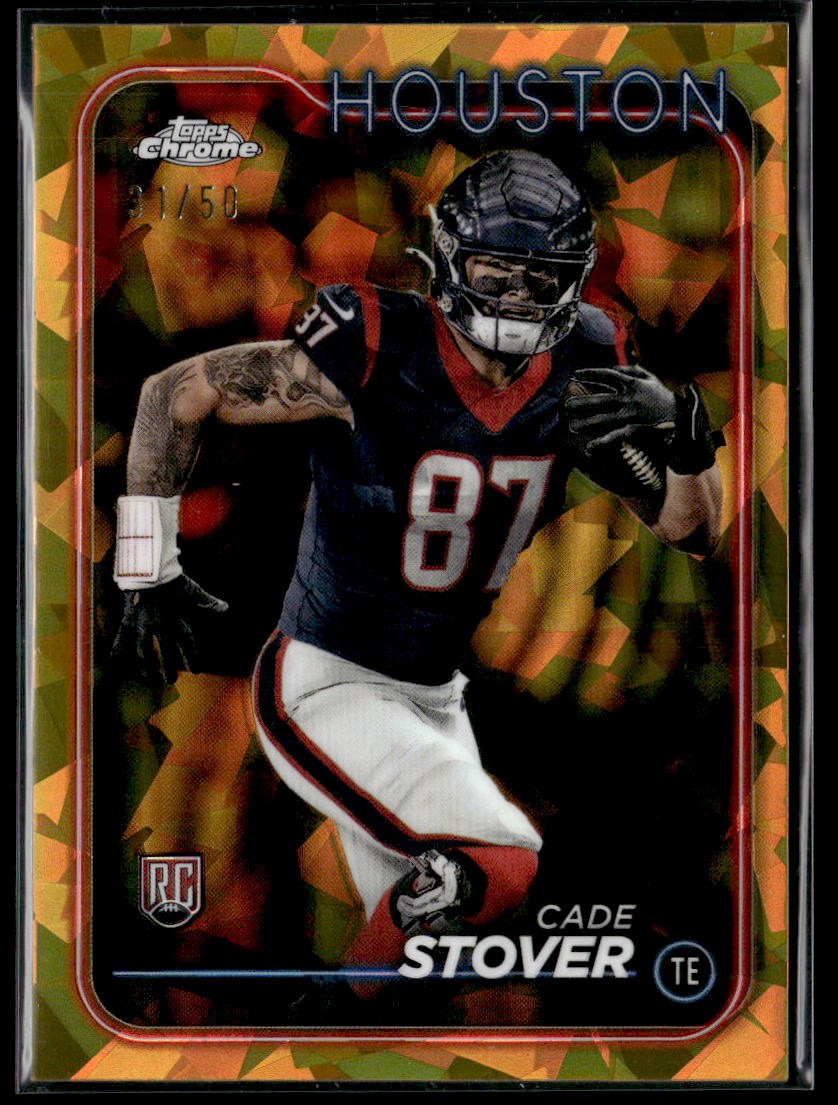 2024 Topps Chrome Sapphire Edition #236 Cade Stover Gold Sapphire #/50