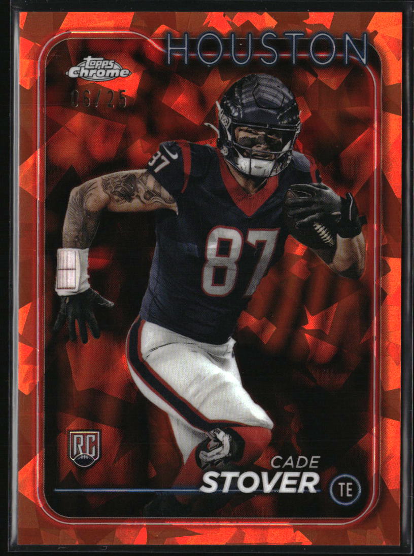 2024 Topps Chrome Sapphire Edition #236 Cade Stover Orange Sapphire #/25