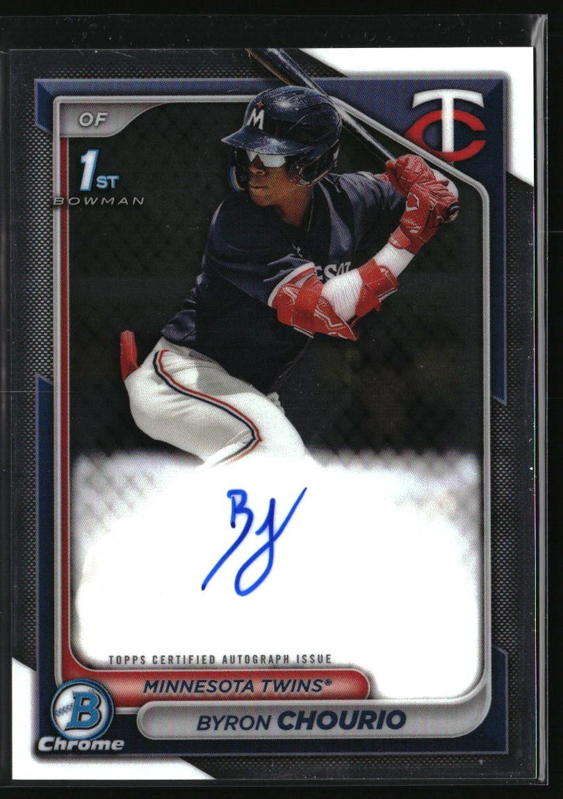 2024 Bowman #CPA-BCH Byron Chourio Chrome Prospects Autographs