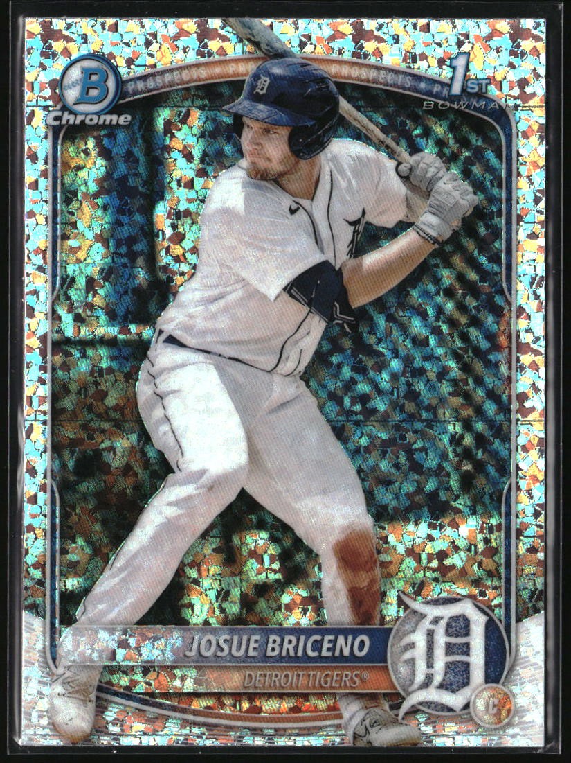 2025 Bowman Josue Briceno Chrome Prospects Mini Diamond Refractor