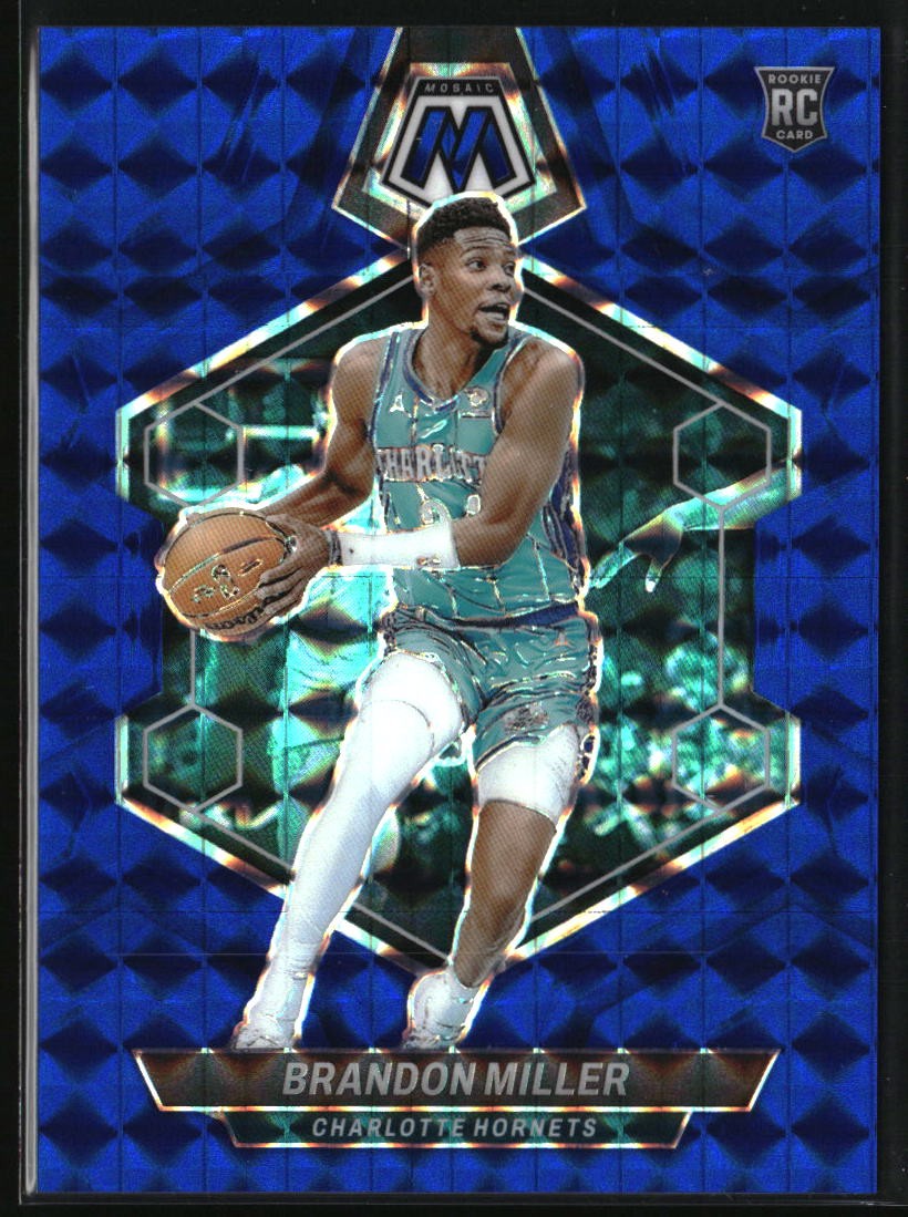 2023-24 Panini Mosaic Brandon Miller Blue Rookie #/199