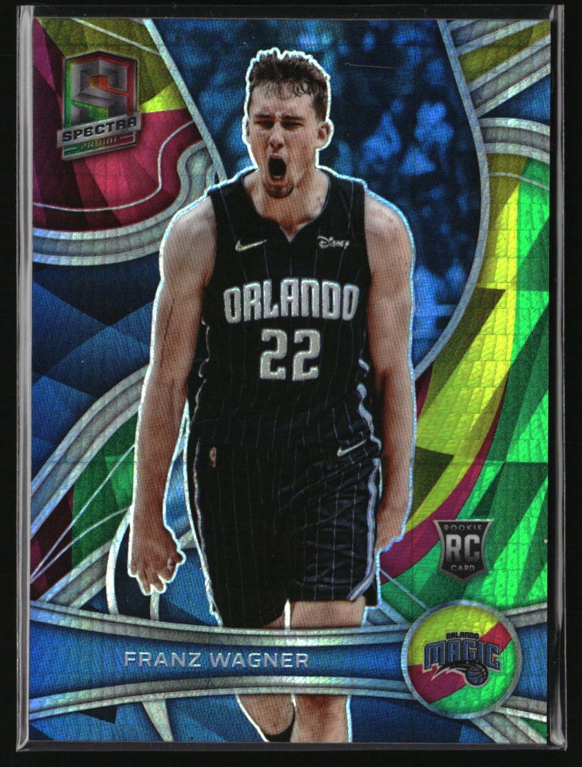 2021-22 Panini Spectra Franz Wagner Asia Red & Yellow Rookie #/75