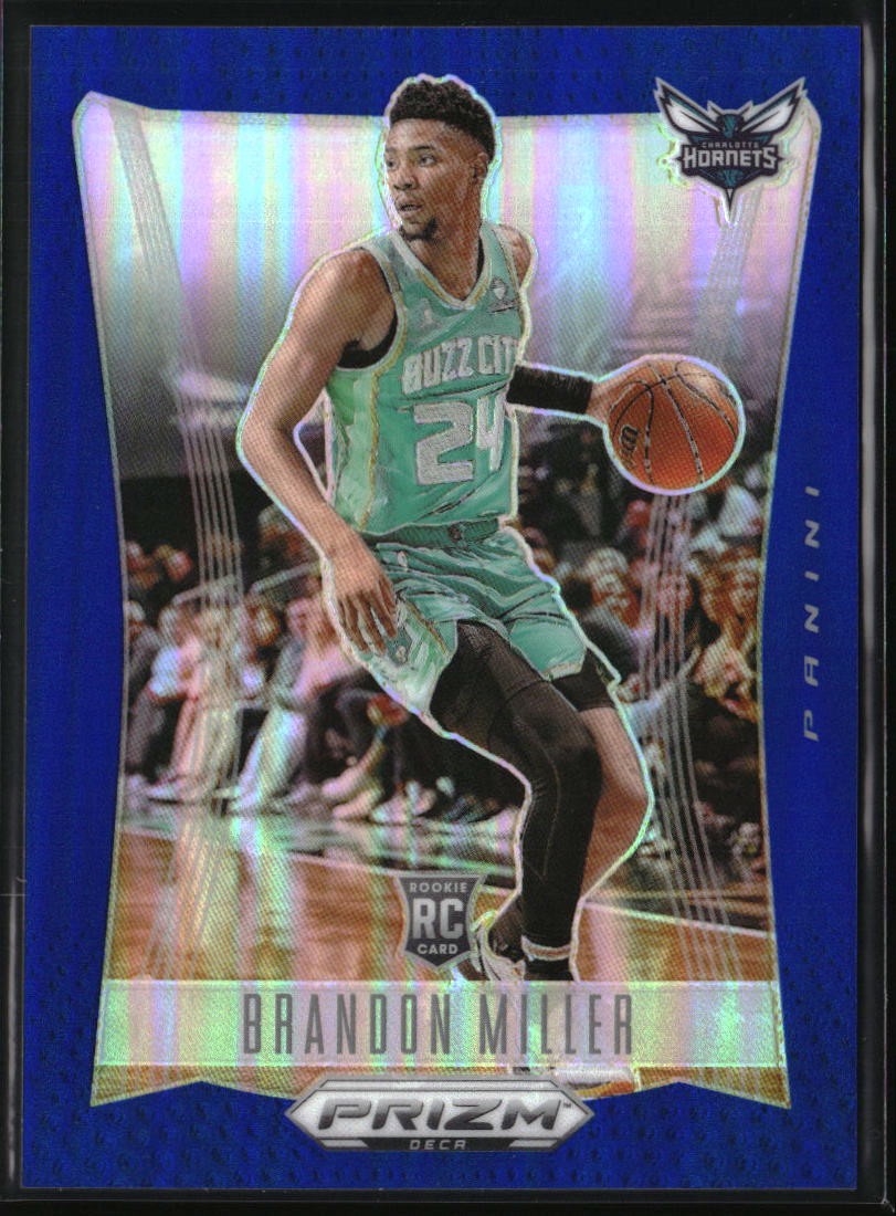 2023-24 Panini Prizm Deca Brandon Miller Prizms Blue #/149