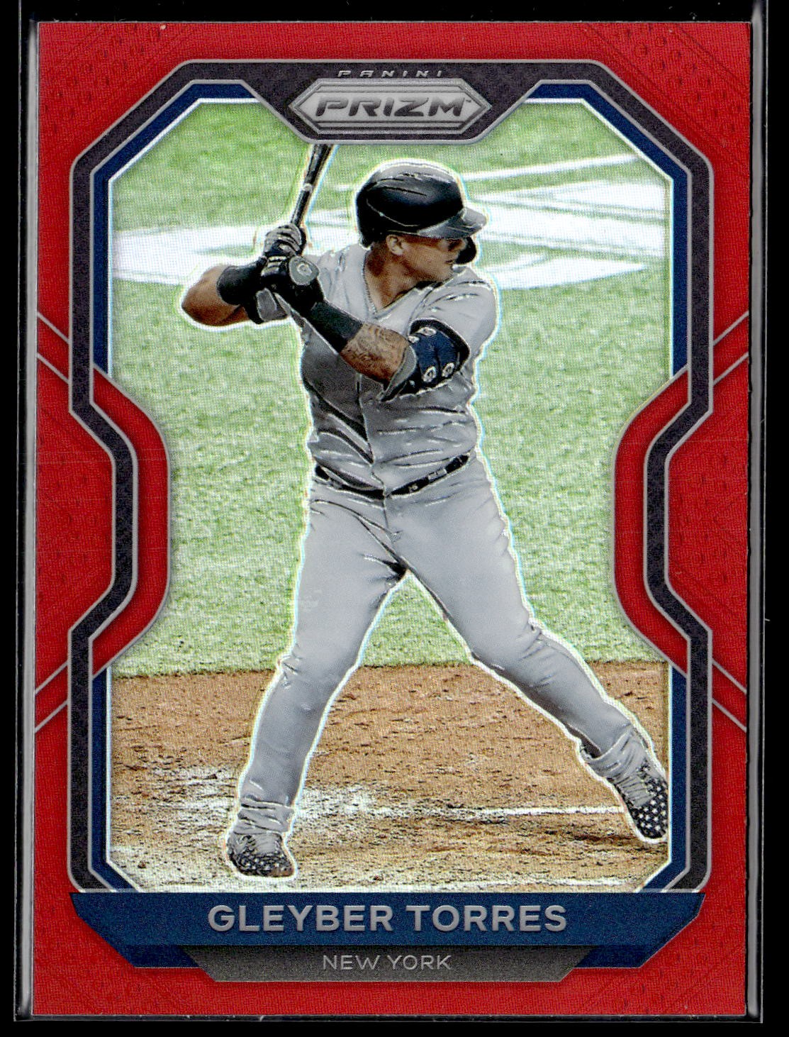 2021 Panini Prizm #199 Gleyber Torres Red Prizm