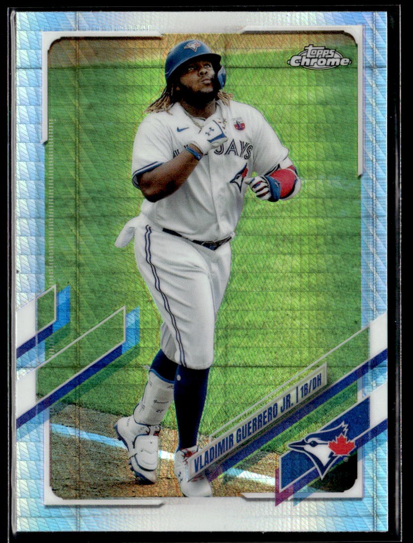 2021 Topps Chrome #167 Vladimir Guerrero Jr. Prism Refractor