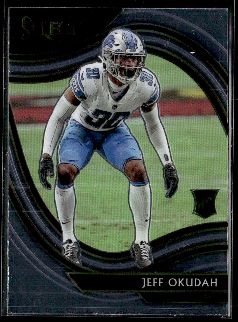 2020 Panini Select #386 Jeff Okudah