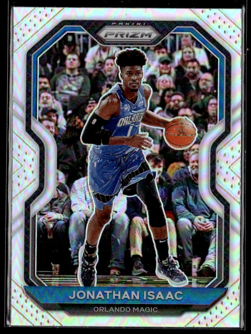 2020-21 Panini Prizm #250 Jonathan Isaac Silver Prizms