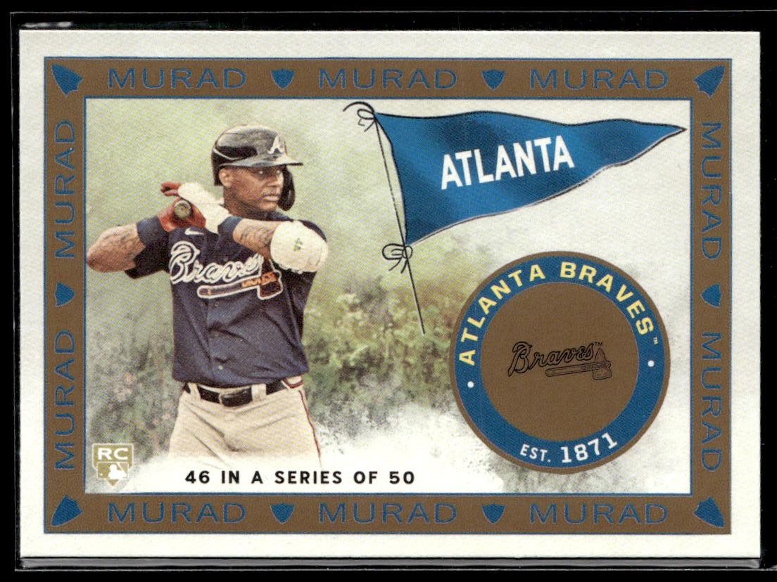 2021 Topps Allen & Ginter #MR-46 Cristian Pache T51 MURAD Reimagined