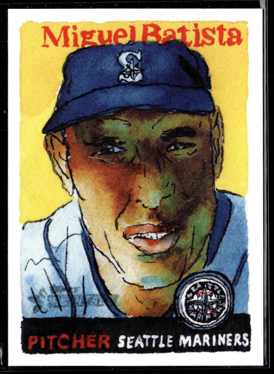 2022 Topps Spotlight 70 II by Andy Friedman #55 Miguel Batista