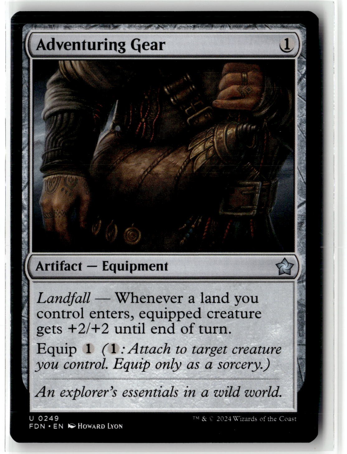 Foundations #249 Adventuring Gear Uncommon Near Mint or Better