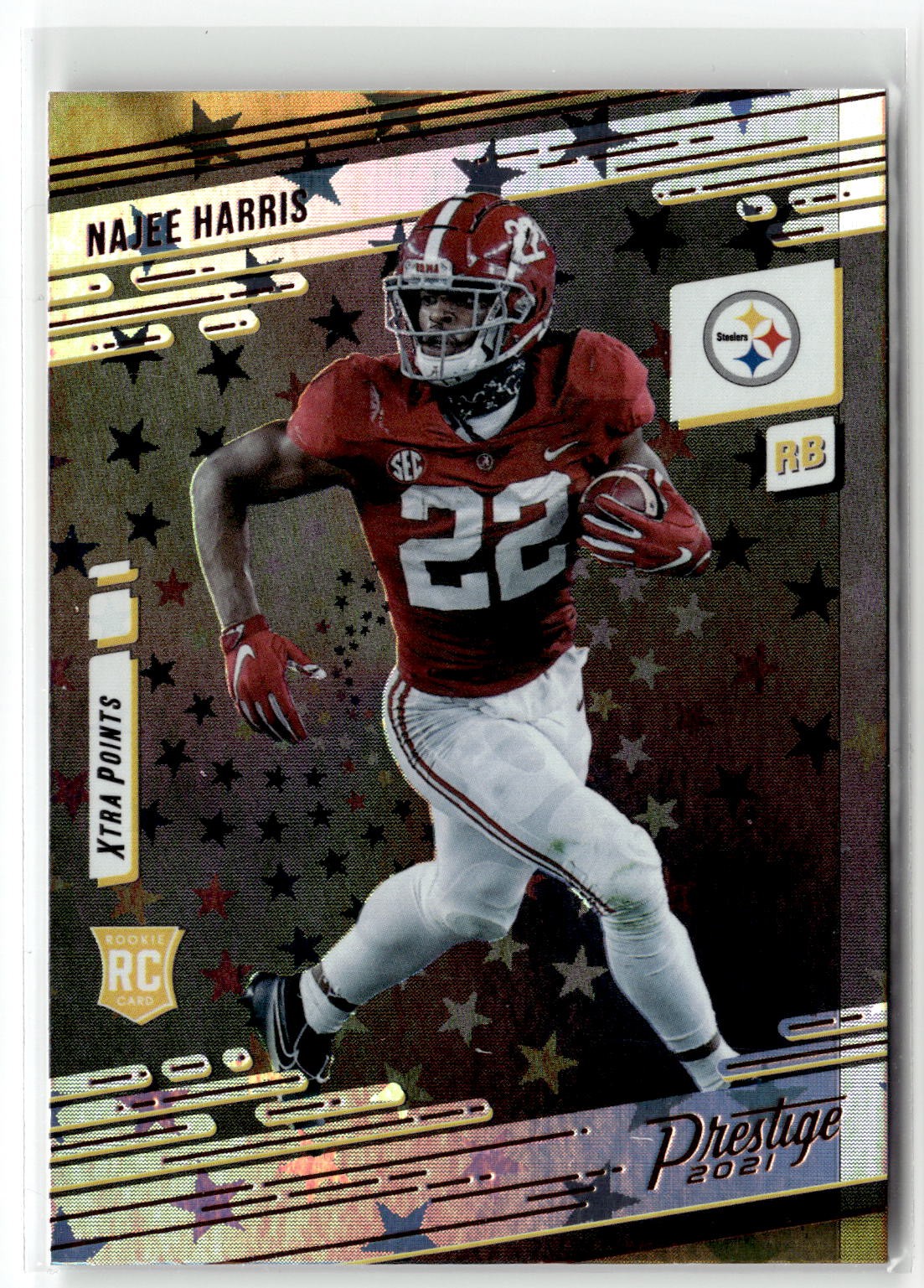2021 Panini Prestige #209 Najee Harris Xtra Points Astral