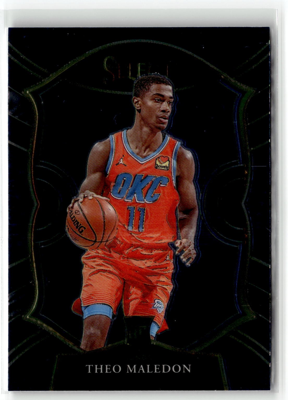 2020-21 Panini Select #94 Theo Maledon Blue