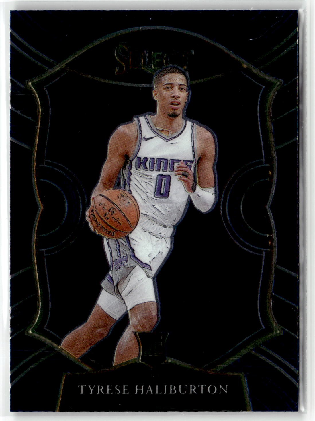 2020-21 Panini Select #72 Tyrese Haliburton Blue