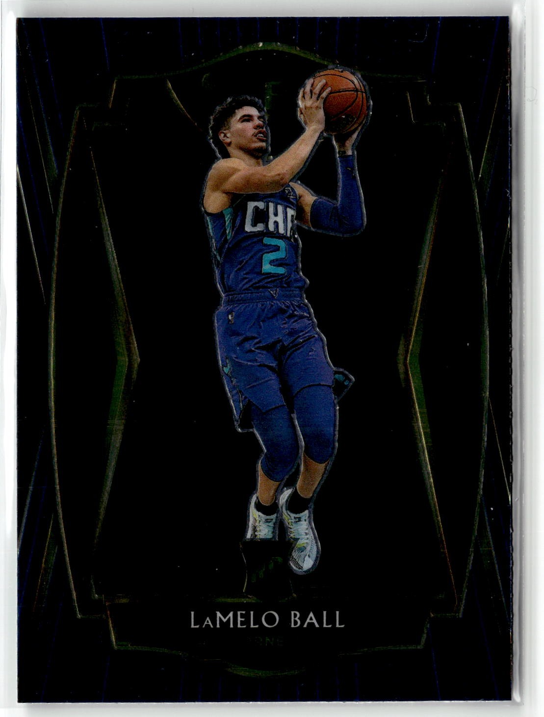 2020-21 Panini Select #183 LaMelo Ball Blue Prizms