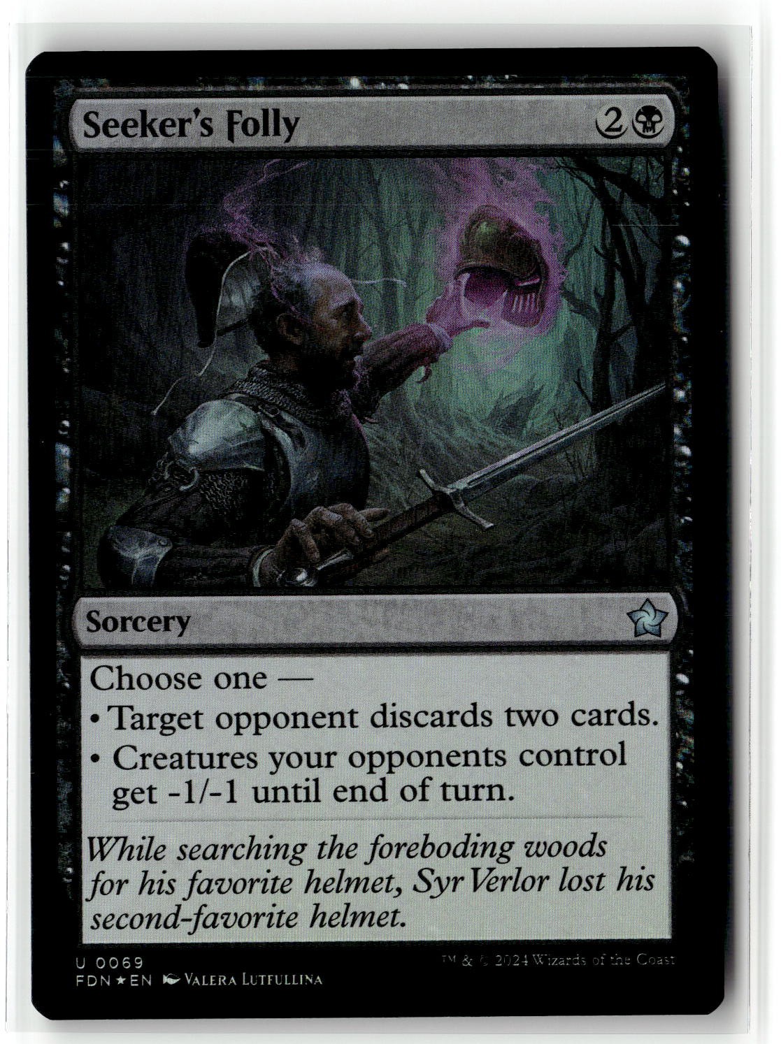 Foundations #69 Seeker's Folly