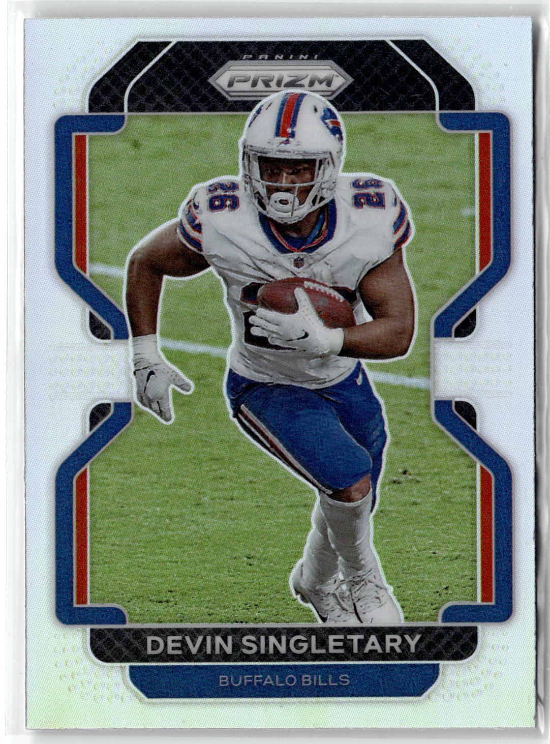 2021 Panini Prizm #118 Devin Singletary Silver