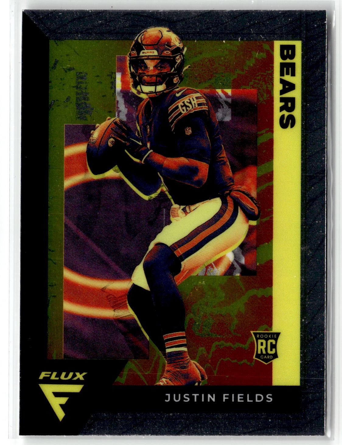 2021 Panini Chronicles #FX-3 Justin Fields Flux Rookies