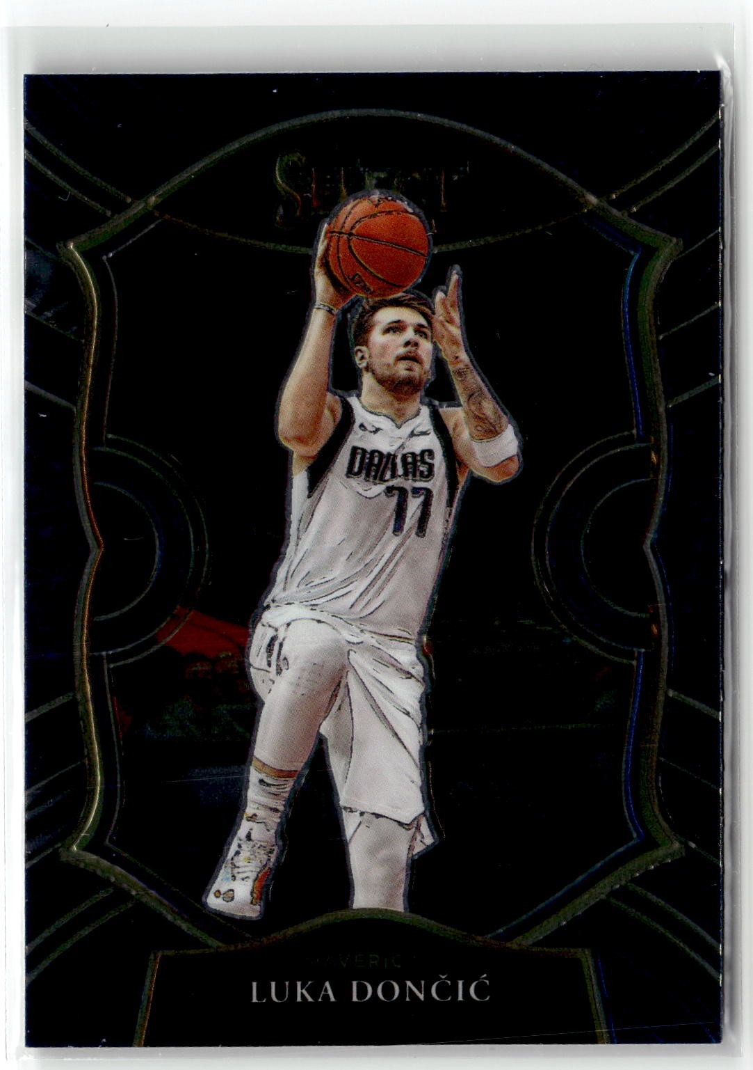 2020-21 Panini Select #15 Luka Doncic Blue